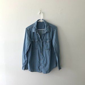 F21 Denim Button up